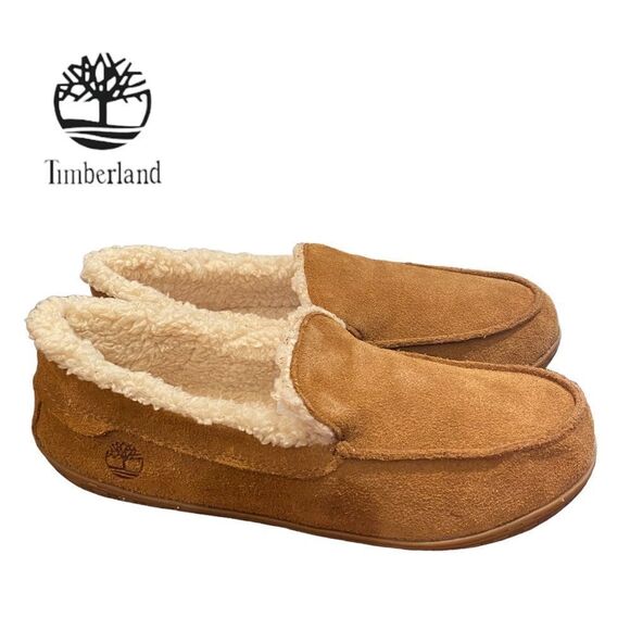 NEW Timberland Men's Torrez Rust Suede Leather Slippers 1012